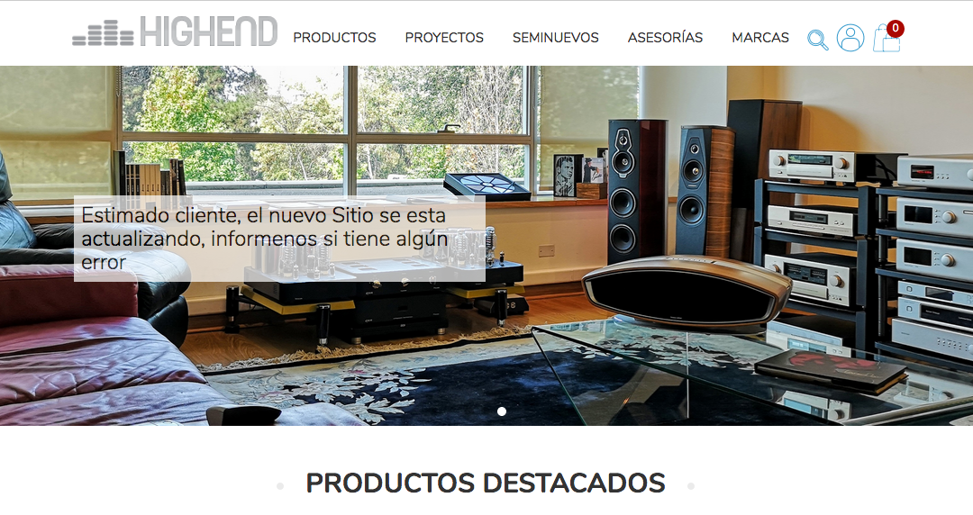 Highend, Equipos de Alta Fidelidad en Chile