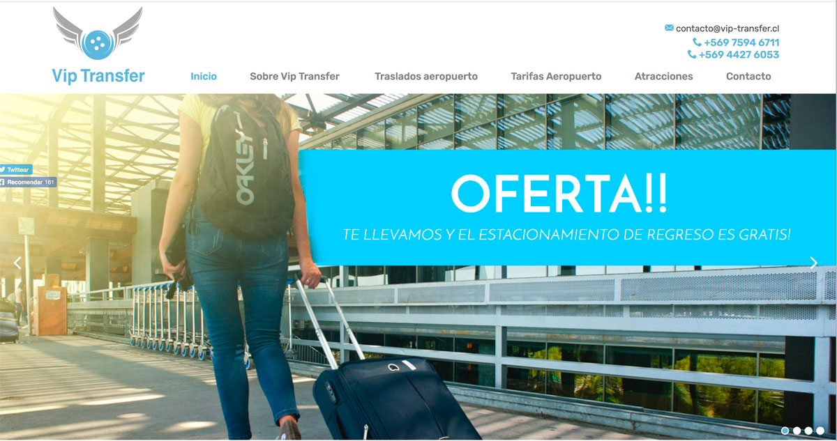 Transfer aeropuerto de Santiago