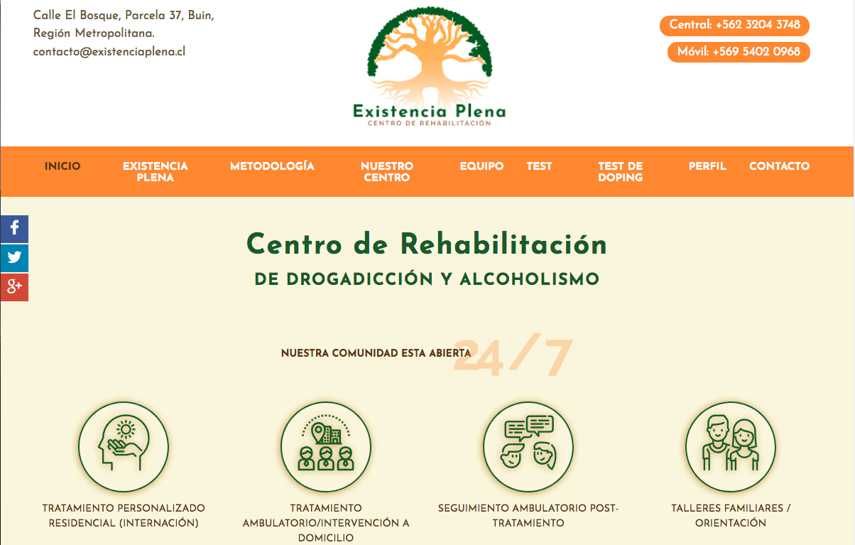 Centros rehabilitación alcohol en Buin