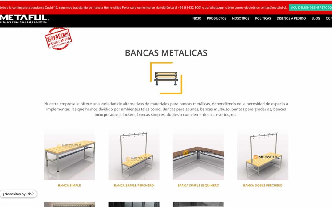 Metaful, Fabricantes de Casilleros Metálicos