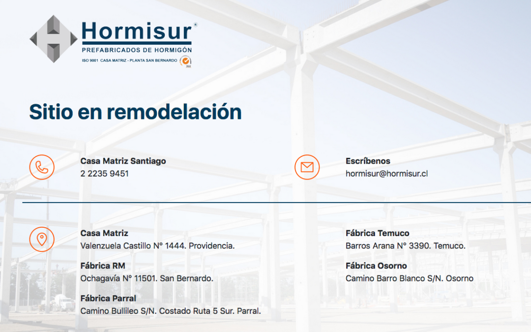 Hormisur, Fabricantes de Hormigón Pretensado