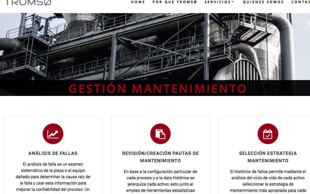 Tromso, Empresa de Gestión de Mantenimiento