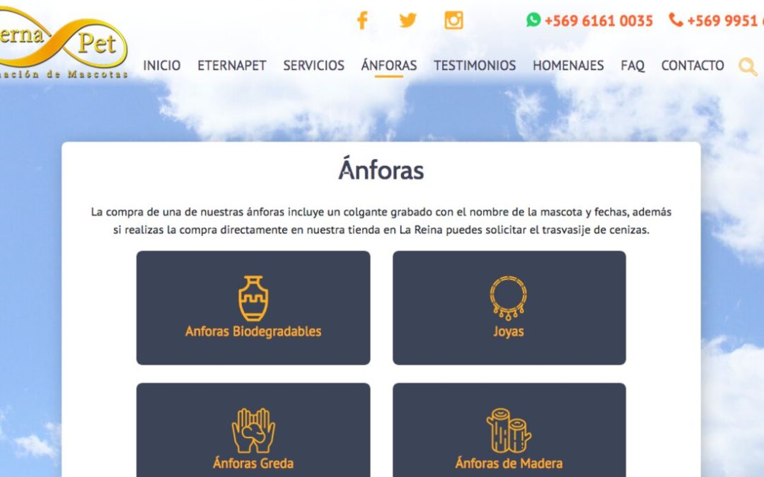 Eternapet, servicio de funeraria de mascotas en Santiago