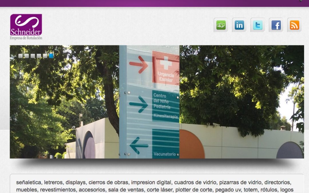 Esschneider, tiendas de letras volumétricas