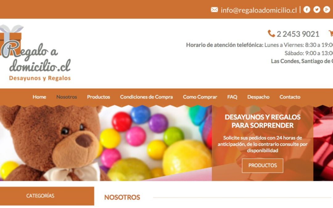 Regalo a Domicilio, empresa de regalos para empresas