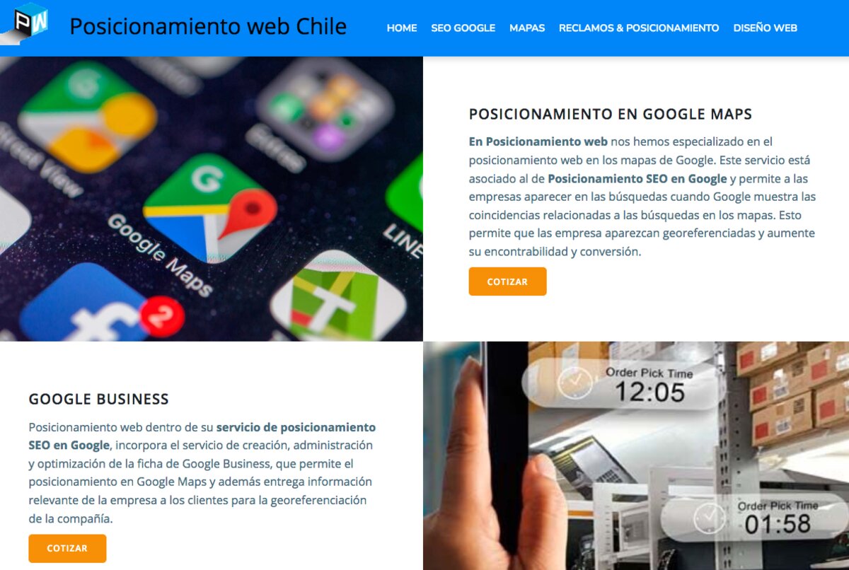 Posicionamiento en Google en chile