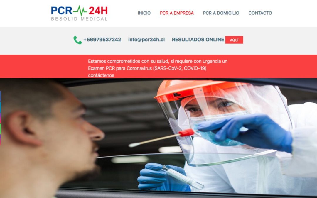 PCR24H, laboratorio de exámenes Covid-19