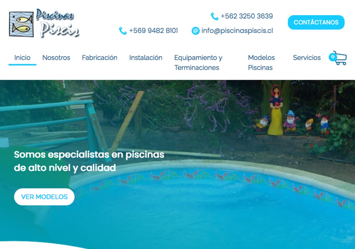 Piscinas Fibra de vidrio en santiago