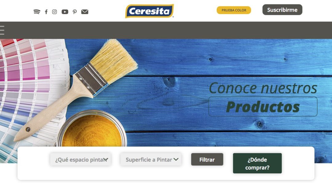 Ceresita, venta de pinturas esmalte sintético en Chile