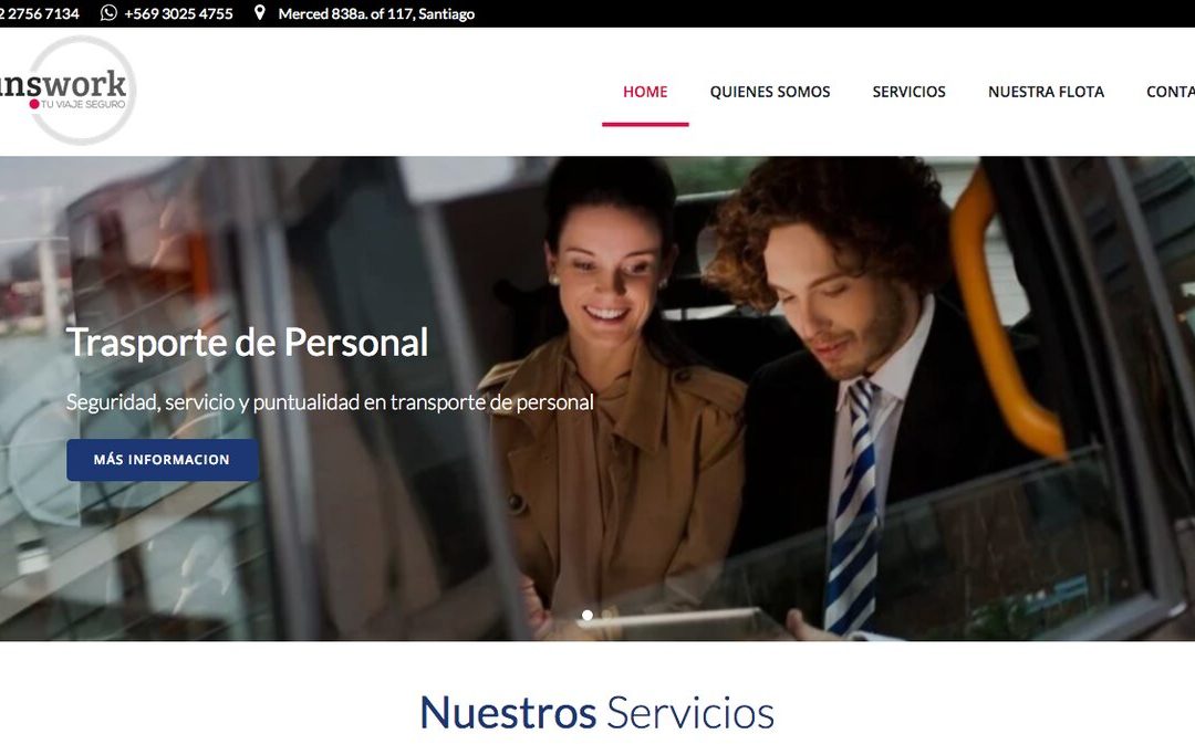 Transwork, transporte de encomiendas en Chile