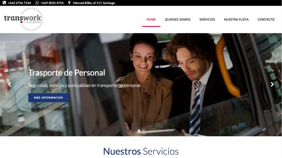 Buses para empresas en santiago