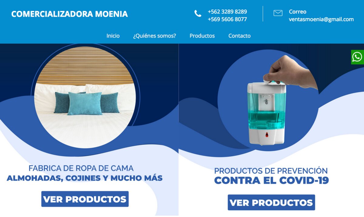 Fabrica de ropa de cama en santiago